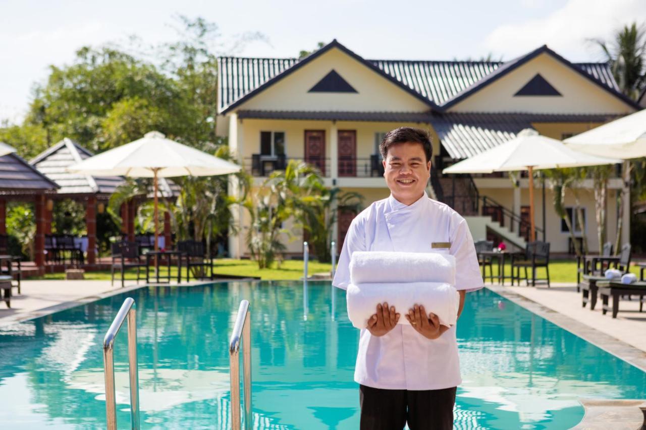 Sansan Resort Vang Vieng Luaran gambar