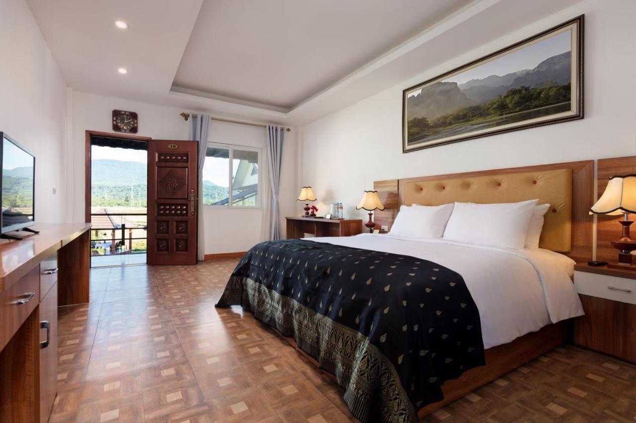 Sansan Resort Vang Vieng Luaran gambar